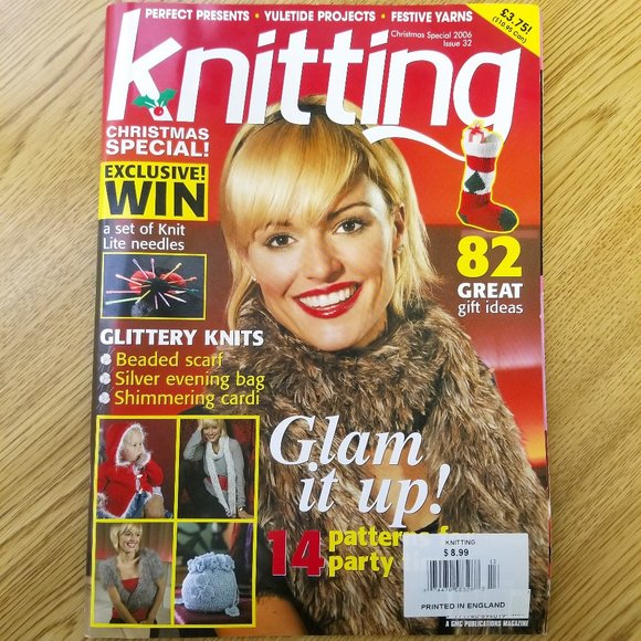 Rare Collectible UK Knitting Magazine Christmas Magazine Christmas Special Issue - Picture 1 of 4